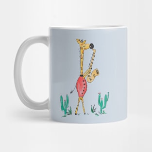 Jazzy Giraffe Mug